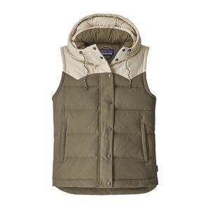 Patagonia Bivy Hooded Vest Olive Green / Cream (Sage / Khaki)